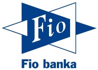 Bankovní převod - Fio banka