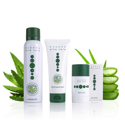 Essens set Aloe Vera kosmetika na holení a deo stick unisex