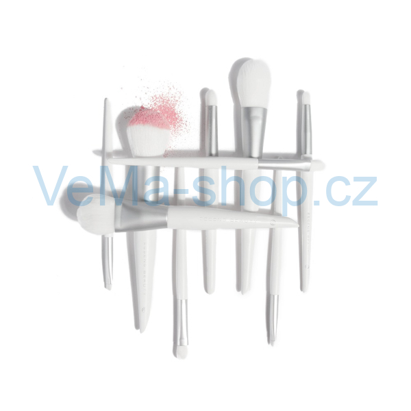 Set kosmetických štětců - bílý